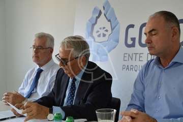 GoroEco arremetió contra los gobernantes del Ayuntamiento en una rueda de prensa  (Foto TA)